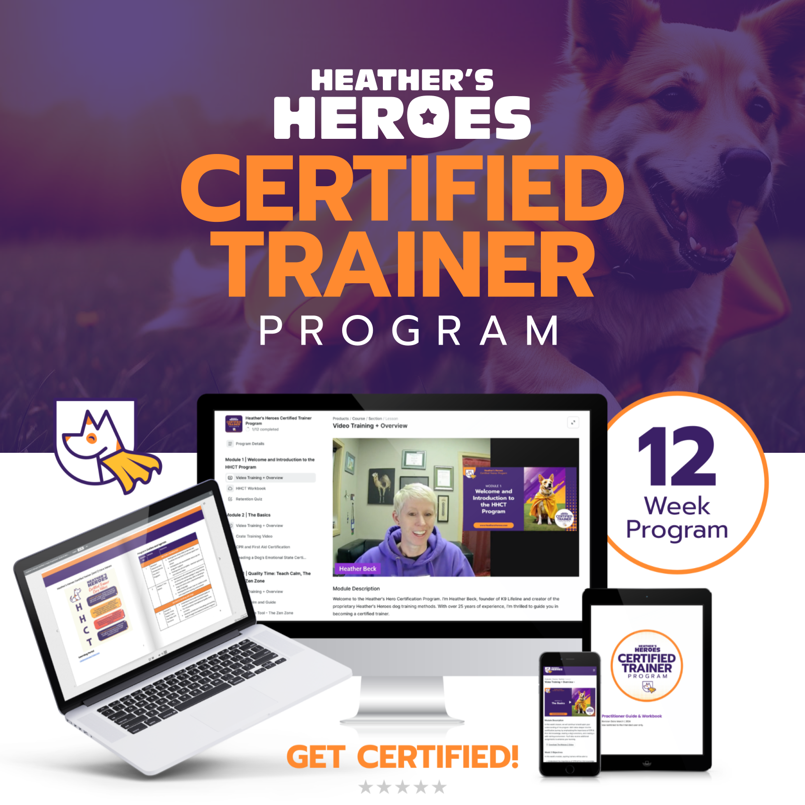 Registration Open: Heather's Heroes Certified Trainer Program!