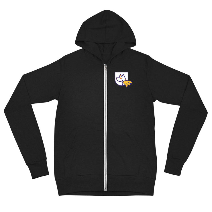 Lightweight zip hoodie